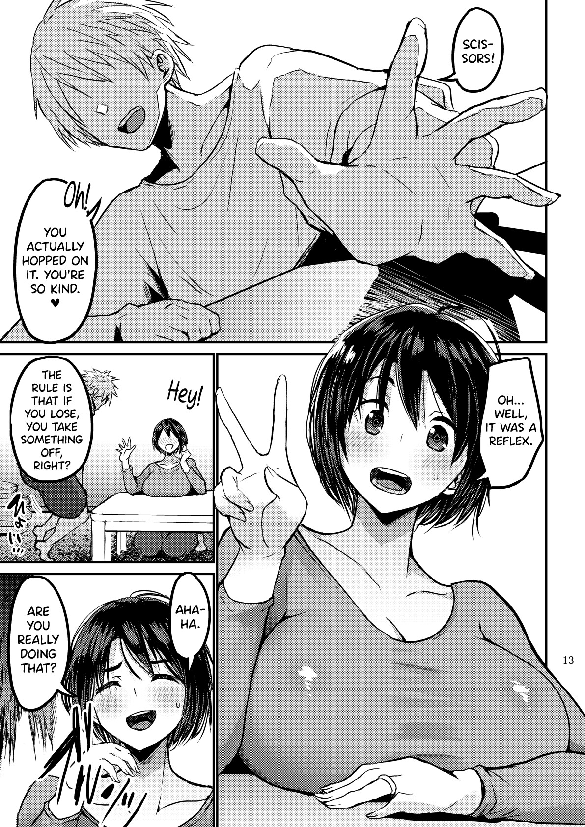 Hentai Manga Comic-A Wife Who Became Sexually Frustrated and Became Another Man's Cock Case-Read-13